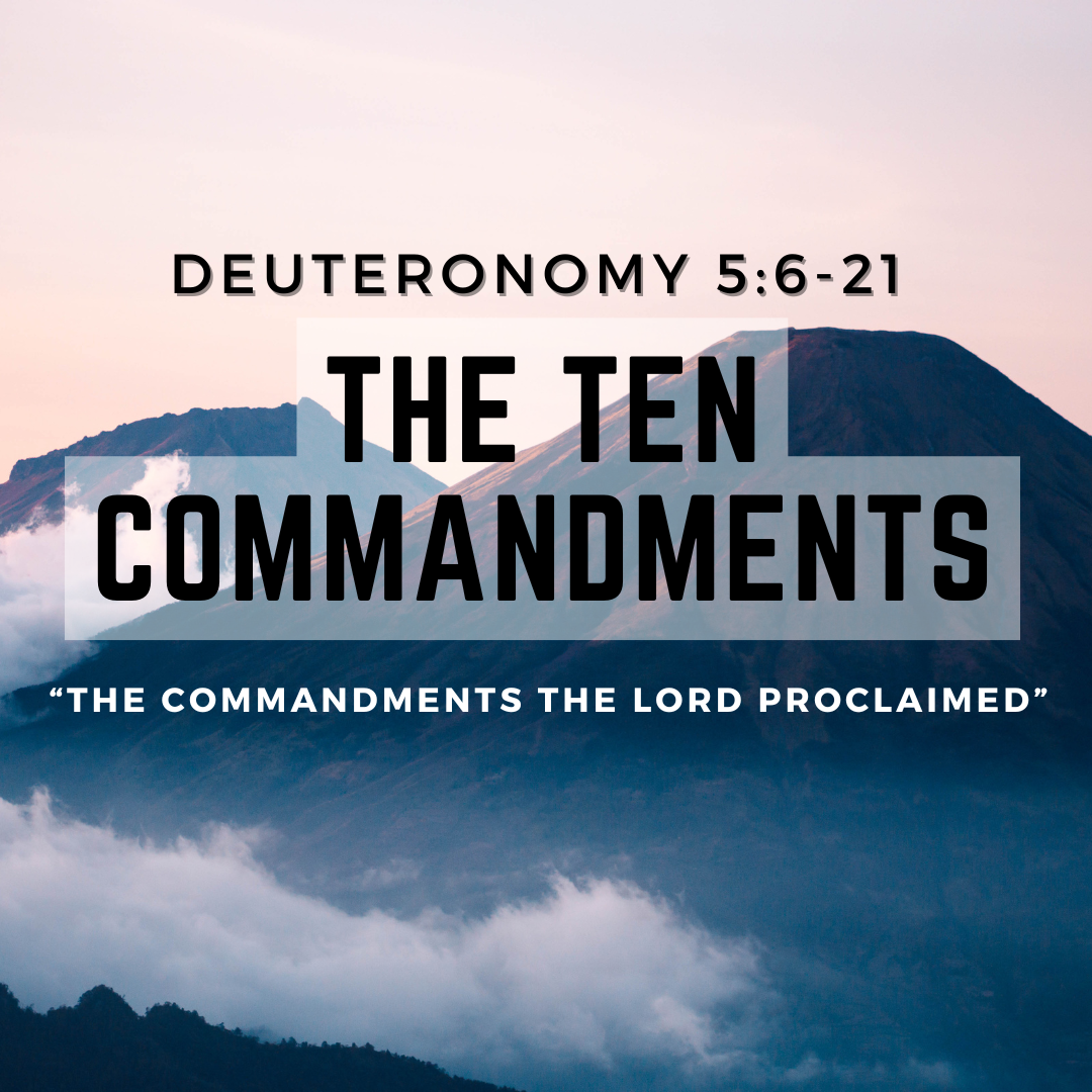 The ten commandments